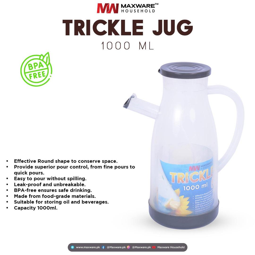 1000ml Trickling Oil Jug BPA Free Leak Proof