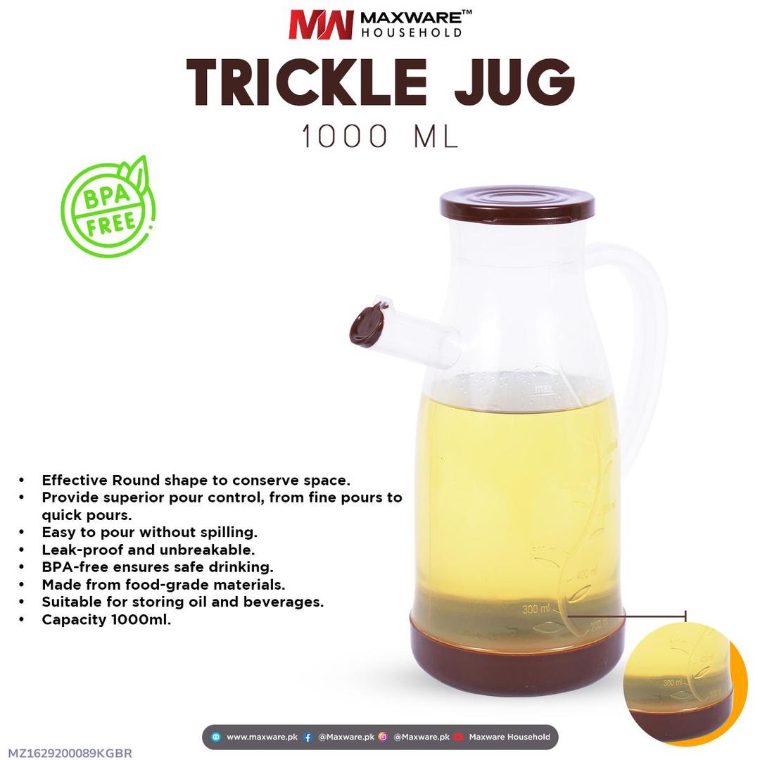 1000ml Trickling Oil Jug BPA Free Leak Proof