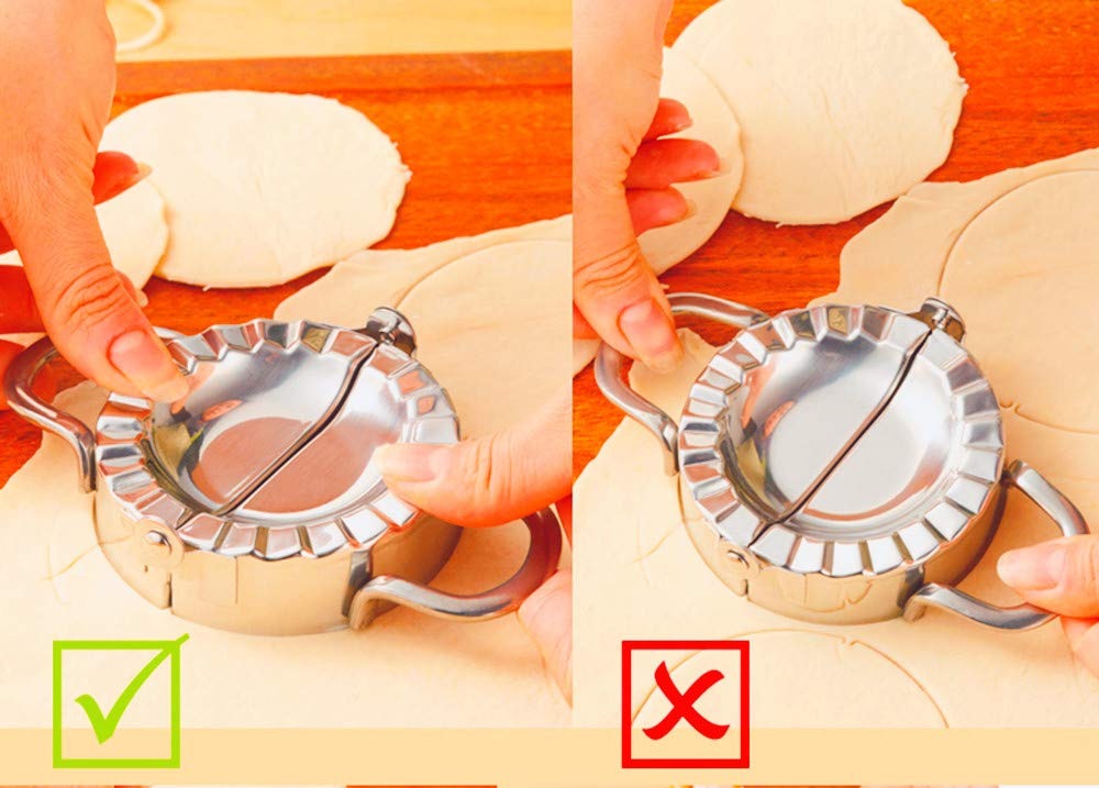 Stainless Steel Dumpling Maker Press Mold Wrapper